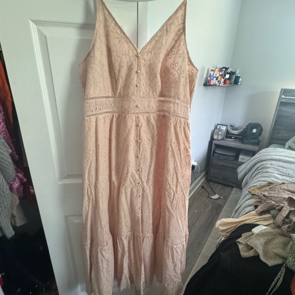 Simplee Apparel Blush Maxi Dress